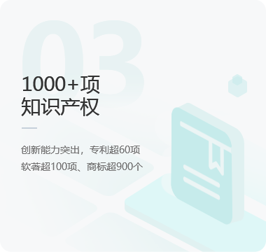 1000+项知识产权
